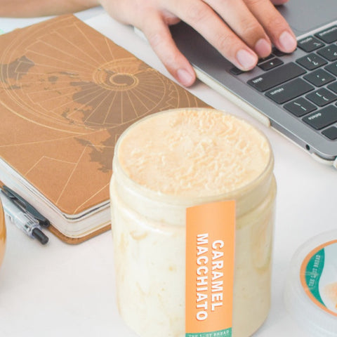 【Caramel Macchiato】 Frozen Bean Caramel Macchiato Deluxe Frappe Coffee Mix, 21
