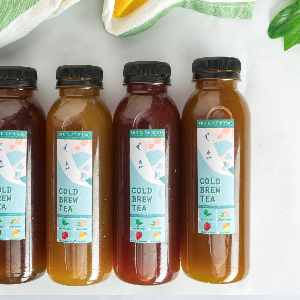 Sweet Ginger Cold Brew Tea - The Lost Bread Online